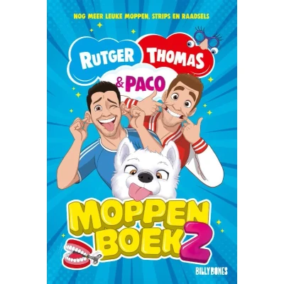 Afbeelding van De avonturen van Rutger, Thomas en Paco Het Moppenboek Deel 2