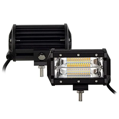 Afbeelding van Willpower 2pcs 13CM 72W Led Werklampen Voor Tractor Flitser Lichtbalk 12V Schijnwerper Offroad Rijdende Lichten Mistlamp Light Bar Vrachtwagen Auto Boot 4x4