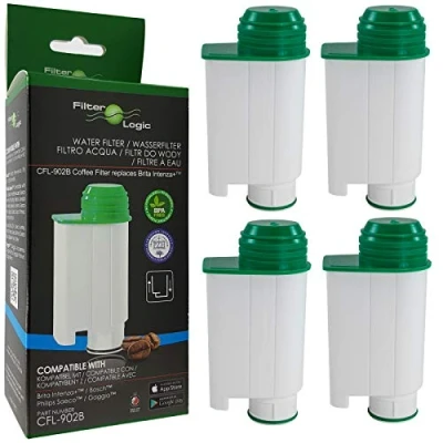 Afbeelding van Filterlogic CFL 902B Waterfilter compatibel met Philips Saeco CA6702/10 CA6702/00 CA6702 Brita Intenza+ waterfilterpatroon voor volautomatische koffiemachine, 8 stuks