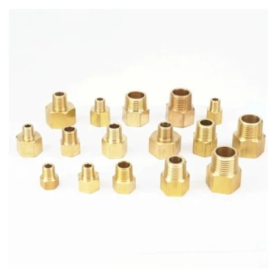 Afbeelding van MMLFX NPT vrouwelijk naar mannelijk BSP messing pijpfitting 1/8 &quot;; 1/4&quot;; 3/8&quot;; 1/2&quot;; connector adapter voor manometer lucht gas brandstof water 1 stuk (maat: type 12)