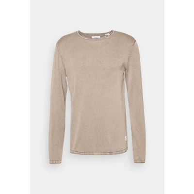 Afbeelding van Jack &amp; Jones Jjeleo CREW NECK NOOS Trui, Heren, Maat: XS, Crockery