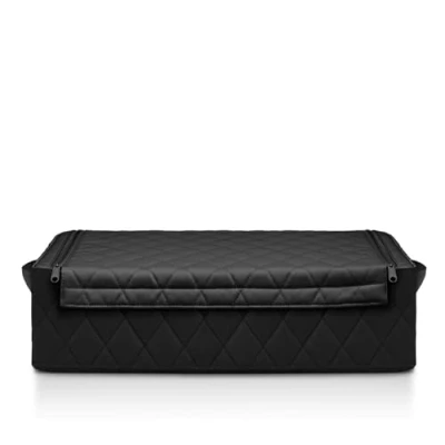 Afbeelding van Reisenthel Storagebox Low Opbergbox 34L Rhombus Black Zwart