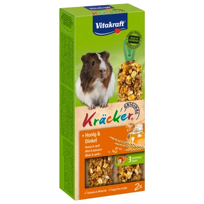 Afbeelding van Vitakraft Cavia Kracker Honing 2 IN 1