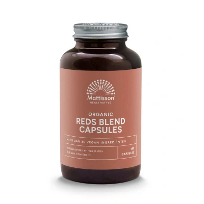 Afbeelding van Mattisson HealthStyle Biologische Reds Beauty Blend 180VCP