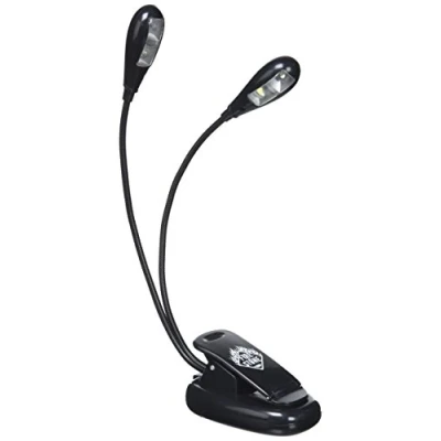 Afbeelding van Fire &amp; Stone 901518 muzieklamp, twee leds per zwanenhals