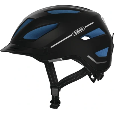 Afbeelding van ABUS Pedelec 2.0 Stadshelm Hoogwaardige E Bike helm met Achterlicht Voor Stadsverkeer Dames en Heren Zwart, Maat S