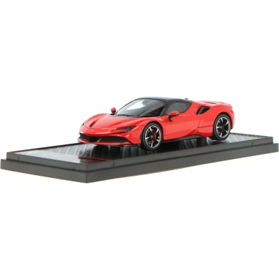 Afbeelding van Ferrari SF90 Spider Closed Roof BBR Models Modelauto 1:43 2020 BBRC249C Schaalmodel