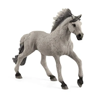 Afbeelding van schleich 13735 Shire Stute, voor kinderen vanaf 3 jaar, Farm World speelfiguur, grijs