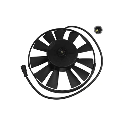 Afbeelding van VEMO V25 01 1505 Radiator Ventilator 275mm Q+, original equipment manufacturer quality FORD: Fiesta Mk3 Hatchback (GFJ) 1.6 Turbo 1990 1992