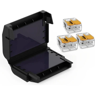 Afbeelding van CellPack 410360 EASY PROTECT/632 Gelbox voor verbindingsklemmen Flexibel: 0.5 6 mm² Massief: 1 stuk(s) Zwart