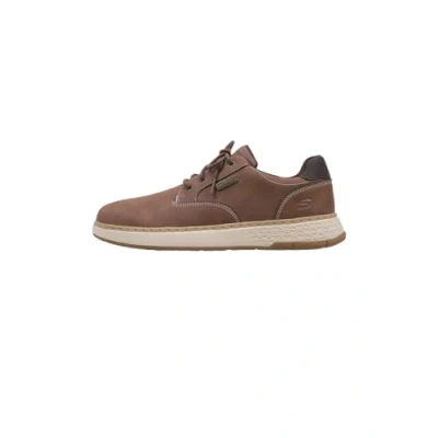 Afbeelding van Skechers Heren Trainer GARLAN Sneaker, Bruin Synthetisch, 6 UK, 39.5 EU