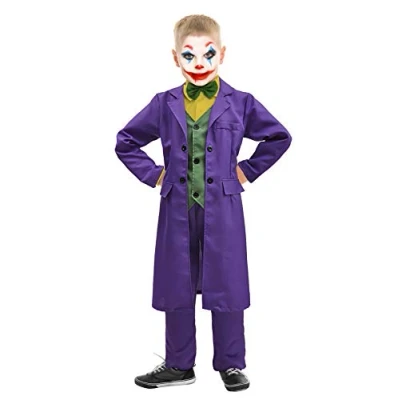 Afbeelding van Ciao S.r.l Verkleedpak Joker Polyester Paars Maat 10 12 Jaar