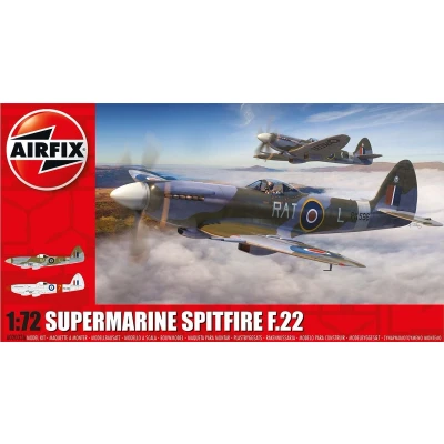 Afbeelding van 1:72 Airfix 02033A Supermarine Spitfire F.22 Plastic Modelbouwpakket