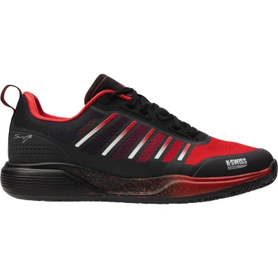 Afbeelding van Kswiss Ultra Court Padel (Black/Antra/Red) Schoenen Herenschoenen 44 1/2