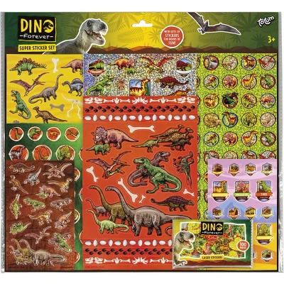 Afbeelding van Dino super stickerset 075078