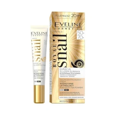 Afbeelding van Eveline Cosmetics Koninklijke oogcrème Slak 50 +/70 + 20 ml