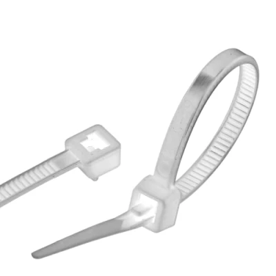 Afbeelding van GARDENIX plantenbinders, kabelbinders 100 stuks (3,6 mm x mm, wit), herbruikbaar, verstelbaar