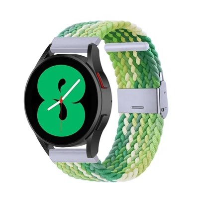 Afbeelding van Garmin Approach S12 / S40 S42 Braided nylon bandje Groen lichtgroen