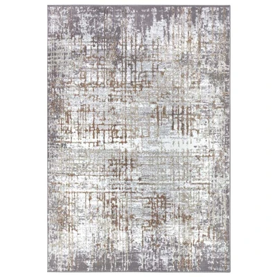 Afbeelding van Vintage Vloerkleed Abstract Crème 120x170cm Grijs 123vloerkleed.nl is de online webshop voor vloerkleden en woonaccessoires.