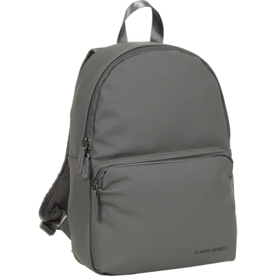 Afbeelding van New Rebels ® Harper 2 Rugzak Laptoptas Rugtas 11 Liter Antraciet Grijs