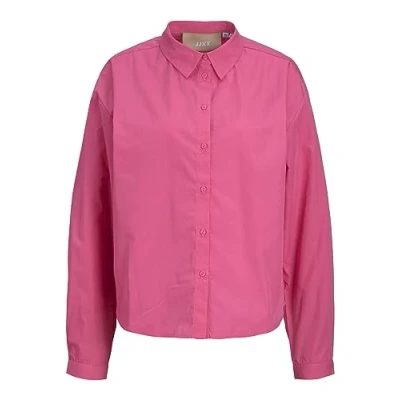 Afbeelding van JJXX Mission LS Relax NOOS Overhemdblouse, Dames, Maat: Small, Carmine rose