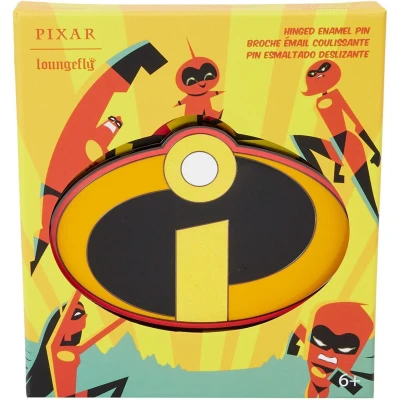 Afbeelding van Pixar by Loungefly Sliding Enamel Pin The Incredibles 20th Anniversary Hinged Limited Edition 8 cm
