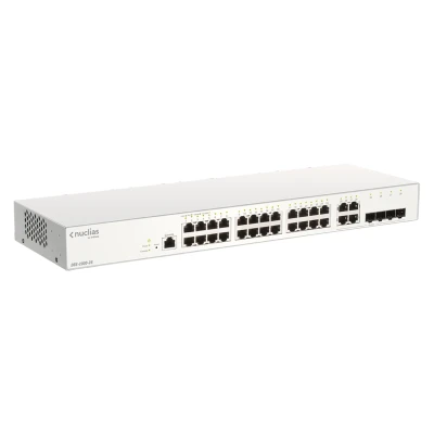 Afbeelding van D Link DBS 2000 28, Managed, L2, Gigabit Ethernet (10/100/1000), Rack