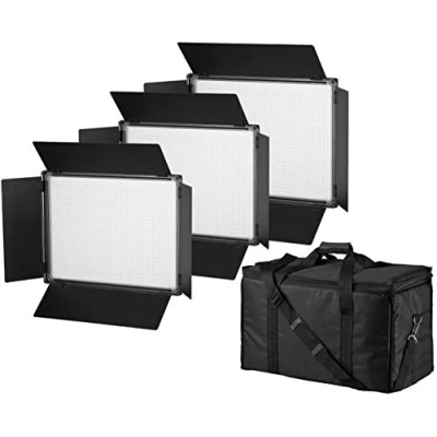 Afbeelding van Bresser Studio Continu Lamp SH 1200 LED Set (3x LED)