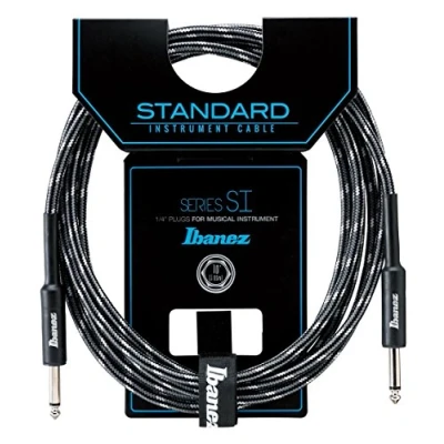 Afbeelding van Ibanez SI10 CCT 10ft 2 rechte stekkers standaard geweven instrumentkabel