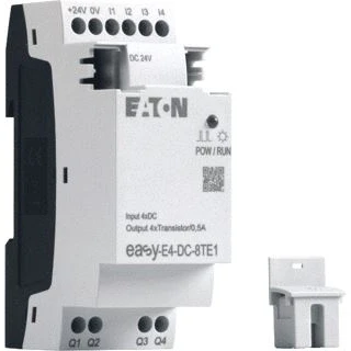 Afbeelding van Eaton easy e4 i o uitbreiding 24 v dc ac 4di 4dq transistor schroefaansluiting 197219