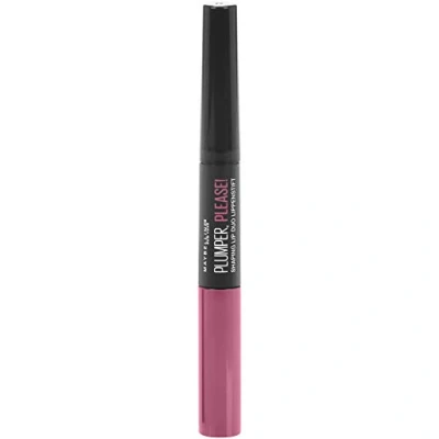 Afbeelding van Maybelline Plumper, Please! Shaping Lip Duo 210 All Access Filler Vergroter Volle Lippen Roze 4 ml