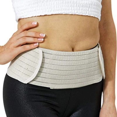 Afbeelding van Neotech Care 3 in 1 zwangerschapsondersteuning postpartum buikwrap &amp; bekkenondersteuning/brace/band, luchtdoorlatende gordel zwart, Beige of wit M