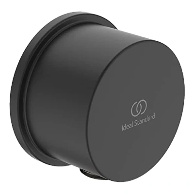 Afbeelding van Ideal standard idealrain wandaansluitbocht silk black bc808xg
