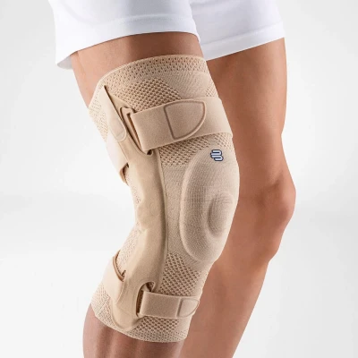 Afbeelding van GenuTrain S kniebrace beige links maat 2