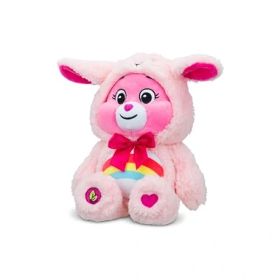 Afbeelding van Care Bears Lachbeertje Cheer Lamb Pluche, 22cm schattig verzamelbaar zacht speelgoed, perfect knuffelcadeau voor kinderen, geschikt jongens en meisjes vanaf 4 jaar