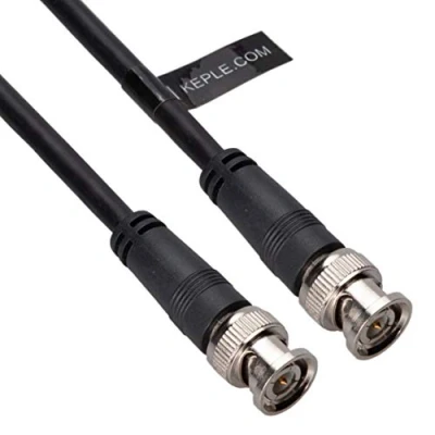 Afbeelding van Coaxiale Kabelkabel 10 m (BNC Male Plug naar BNC Plug) RG59 Coupler 75 Ohm Ω Videokabel Zuiver Koper Geleiders voor TV Beveiligingssystemen Maten
