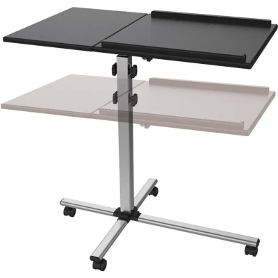 Afbeelding van LogiLink BP0068 TV houder wandmontage Projektorwagen zwart, roestvrij staal