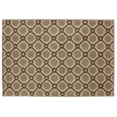 Afbeelding van JVL Florance Machine Wasbaar Grote Ingang Runner Mat, Polypropyleen/Latex