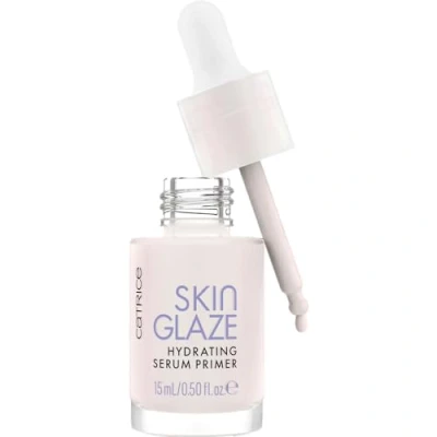 Afbeelding van Catrice Skin Glaze Hydrating Serum primer, gezichtsserum, hydraterend, direct resultaat, stralend, veganistisch, olievrij, zonder parfum, alcohol, per stuk verpakt (15 ml)