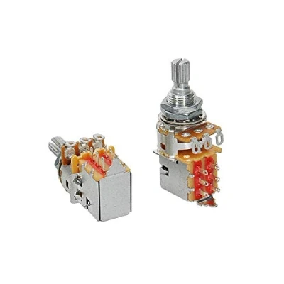 Afbeelding van Alpha ALP250 A41 250K logaritmische potmeter (10mm bushing)