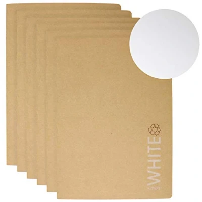 Afbeelding van Artway Schetsboek, Wit, A4 Pack van 6