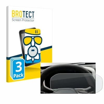 Afbeelding van BROTECT Screenprotector voor Dacia Duster Tacho (2024) Folie Beschermfolie Beschermglas matte (3 Stuks)