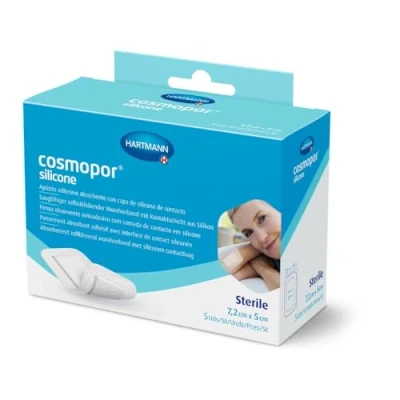 Afbeelding van 3x Dermaplast Silicone Zelfklevend Wondverband 7,2 x 5 cm stuks