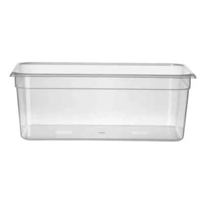 Afbeelding van HENDI Voorraaddoos Gastronorm 1/1 HACCP Transparant 28 L 530x325x(H)200 mm