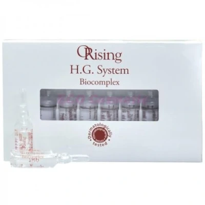 Afbeelding van Orising H.G. System BioComplex 12 x 7 ml fyto essentiele lotion tegen haaruitval, in ampullen