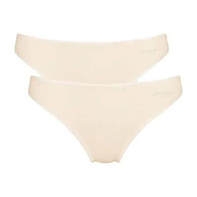 Afbeelding van Sloggi GO TAI 2 PACK Slip, Dames, Maat: Large, Fresh powder