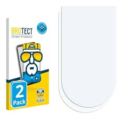 Afbeelding van BROTECT Full Cover Screen Protector voor SoFlow SO1 Pro (2 Stuks) Schermbeschermer, 3D Curved