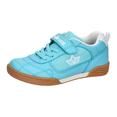 Afbeelding van LICO Bernie V Zaalsportschoen uniseks kind, Turquoise Wit, 39 EU