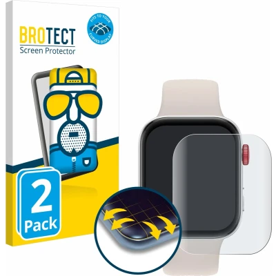 Afbeelding van BROTECT Screenprotector voor Huawei Watch Fit 3 Folie Beschermfolie matte volledig dekking (2 Stuks)