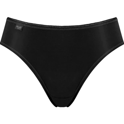 Afbeelding van Sloggi 24/7 Microfibre Tai Dames Slip Zwart Maat 48